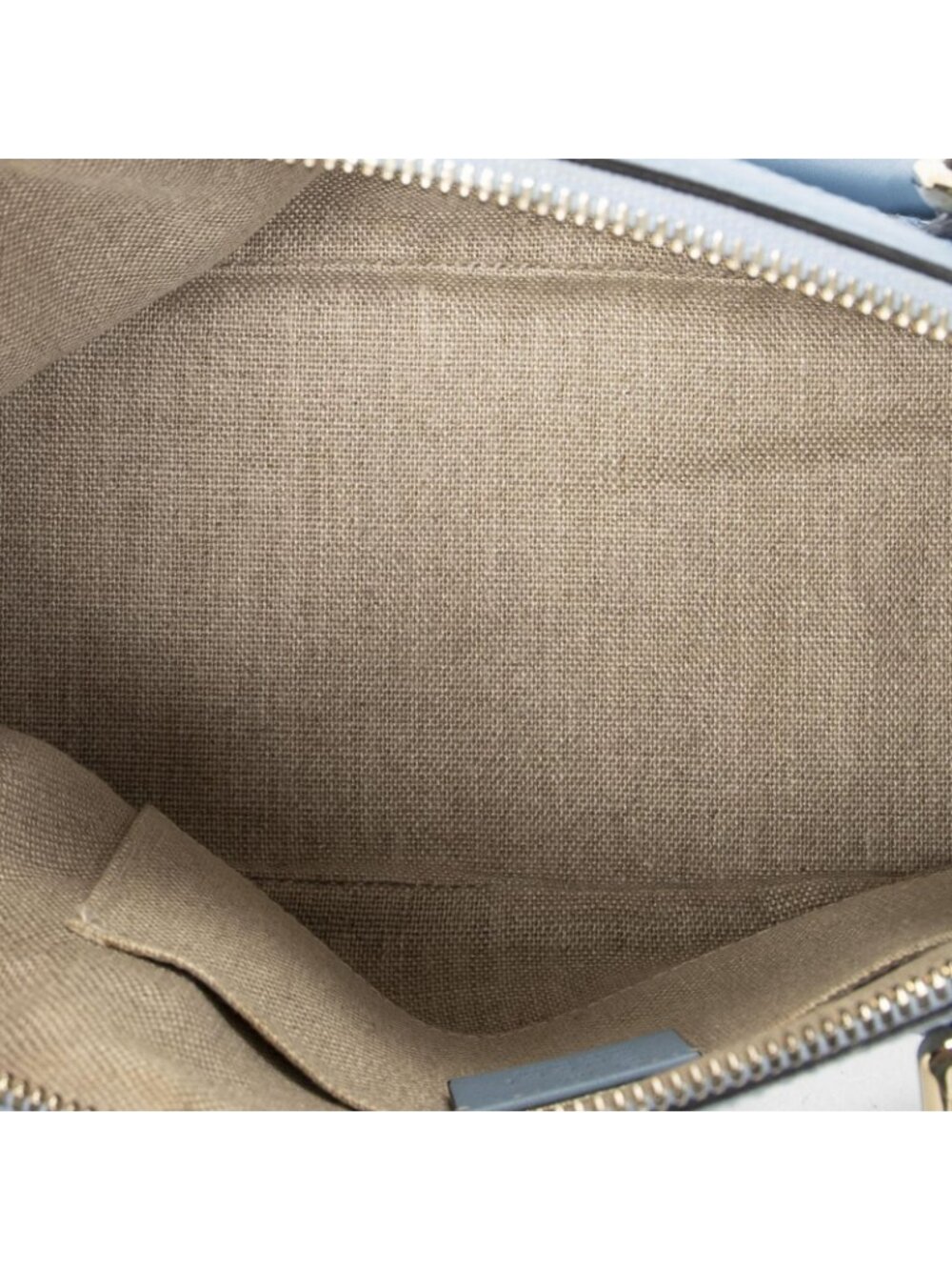 Gucci Mini Dome Tote Blue Guccissima - Picture 9 of 10